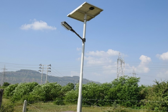 Solar Light Pole